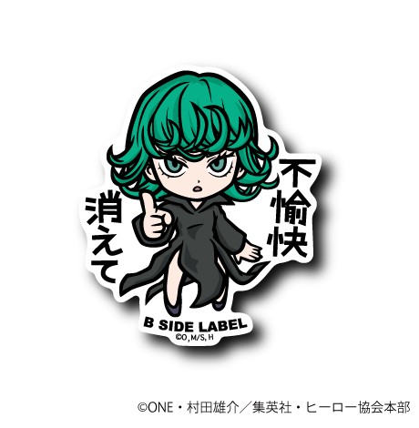 [One-Punch Man] B-Side Label Sticker- Terrible Tornado