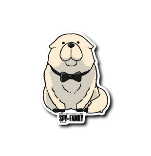 [Spy x Family] B-Side Label Sticker- Bond Forger