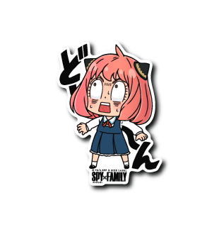 [Spy x Family] B-Side Label Sticker- Anya Forger (B)
