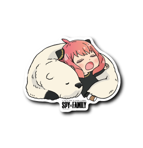 [Spy x Family] B-Side Label Sticker- Anya & Bond (A)