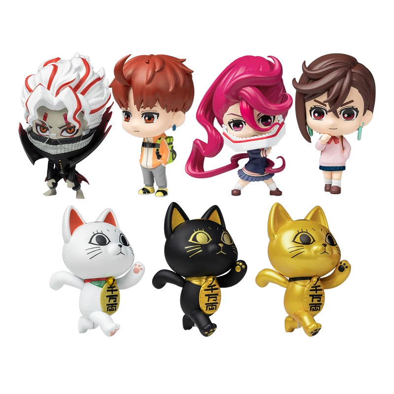 SUNRISEPOP Dandadan PickABox Blind Box Figure - Official Japanese Anime Merchandise detailed character figure posed standing on a clean white background.