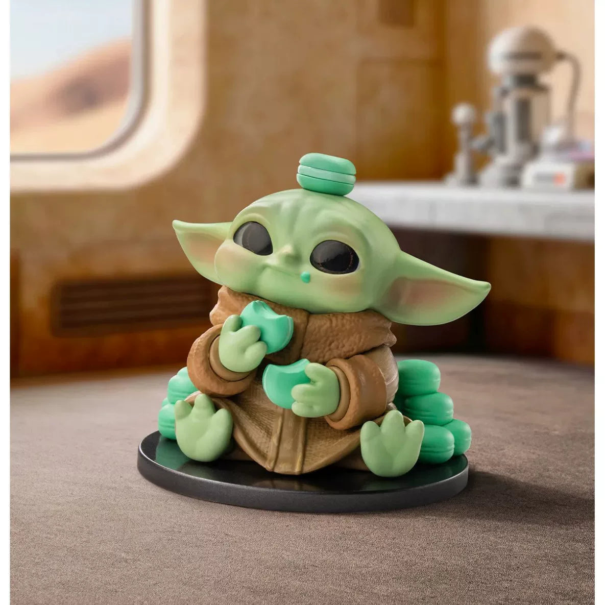 POP MART Star Wars Grogu Tiny but Mighty Series Blind Box Figure - Official Star Wars PVC collectible featuring Grogu character designs on a clean white background.
