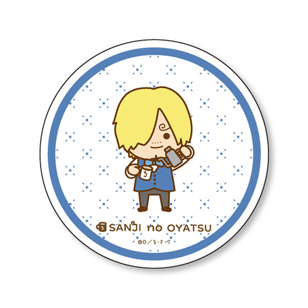 [One Piece] "SANJI no OYATSU" Pure Cafe Coaster- Pastry Chef Sanji