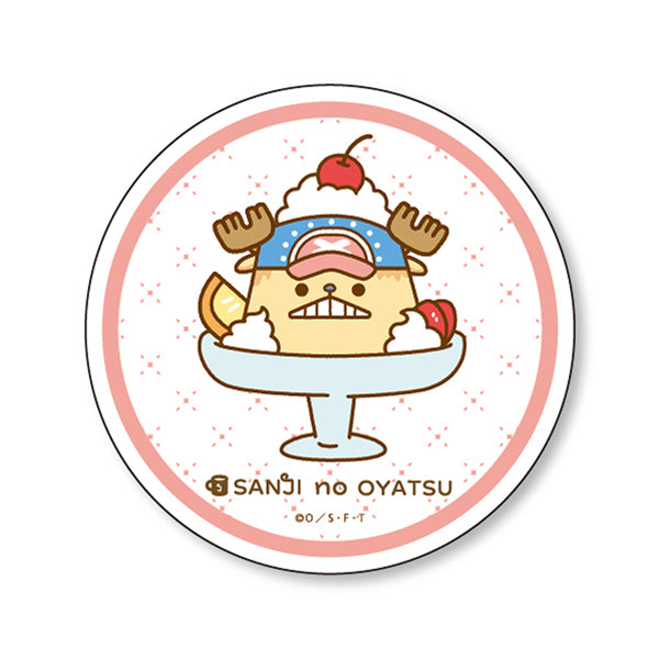 [One Piece] "SANJI no OYATSU" Pure Cafe Coaster- Chopper Pudding A La Mode