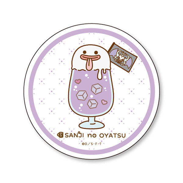 [One Piece] "SANJI no OYATSU" Pure Cafe Coaster- Perona Ghost Grape Cream Soda