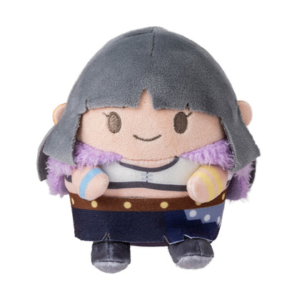 One Piece Mugitama Crew Elbaph Nico Robin Plush Toy - Official Japanese Anime Merchandise featuring Nico Robin in chibi plush form on a clean white background.