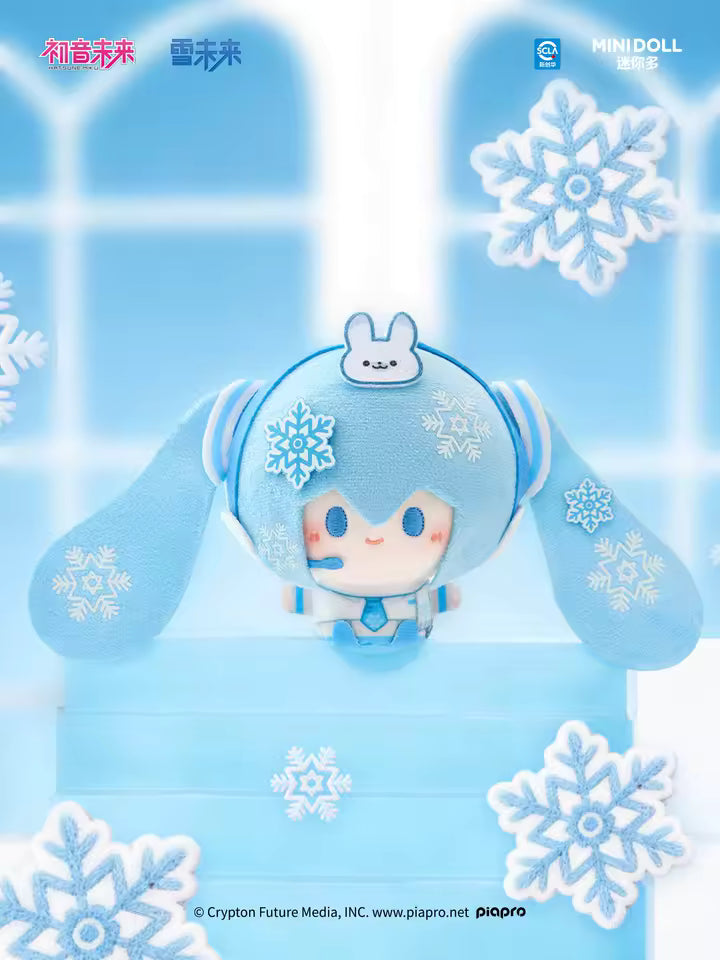 MINIDOLL Hatsune Miku Four Seasons Flower Scenery Series Plump Plush Doll Pendant Blind Box