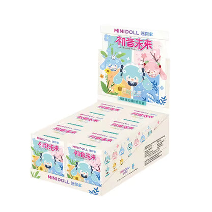 MINIDOLL Hatsune Miku Four Seasons Flower Scenery Series Plump Plush Doll Pendant Blind Box