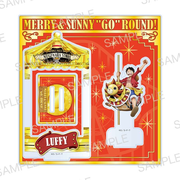 Acrylic Stand Luffy – One Piece MERRY & SUNNY "GO" ROUND! - Otaku Collectives