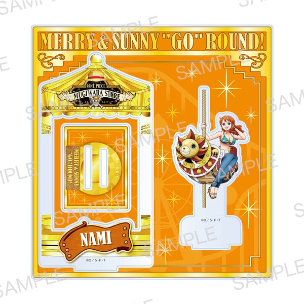 Acrylic Stand Nami - One Piece MERRY & SUNNY Round Decor – Otaku