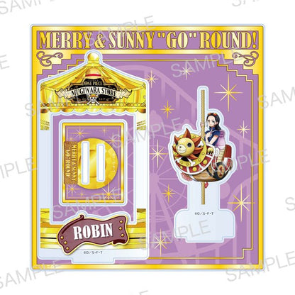 Acrylic Stand Nico Robin – One Piece MERRY & SUNNY "GO" ROUND! - Otaku Collectives