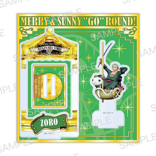 Acrylic Stand Zoro – One Piece MERRY & SUNNY "GO" ROUND! - Otaku Collectives