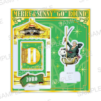 Acrylic Stand Zoro – One Piece MERRY & SUNNY "GO" ROUND! - Otaku Collectives