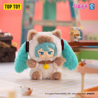 TOPTOY Hatsune Miku Milk Tea Cup Series Vinyl Plush Blind Box