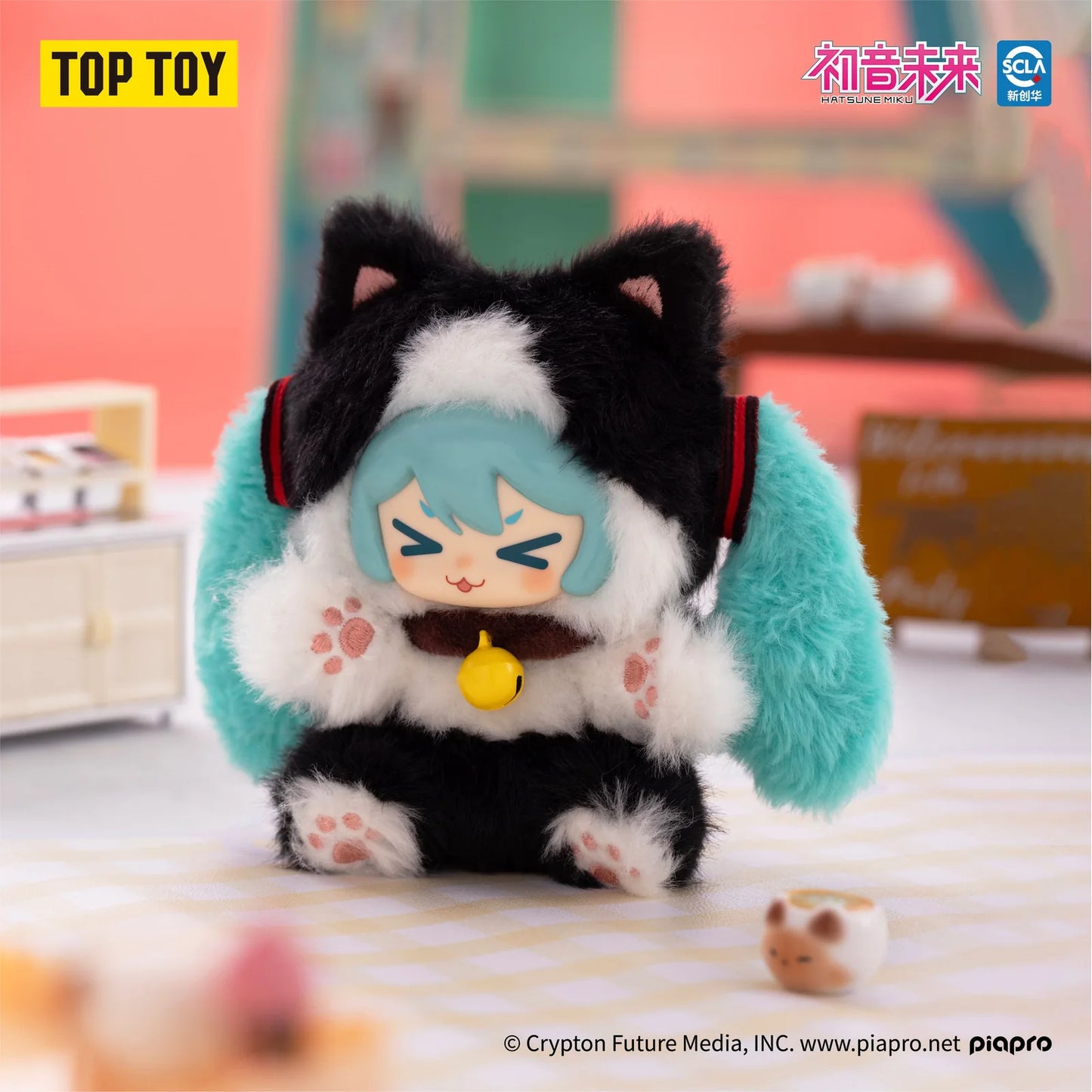 TOPTOY Hatsune Miku Milk Tea Cup Series Vinyl Plush Blind Box