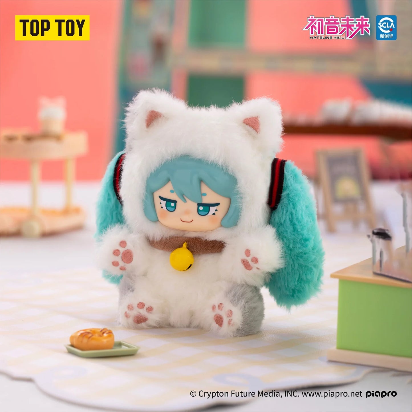 TOPTOY Hatsune Miku Milk Tea Cup Series Vinyl Plush Blind Box