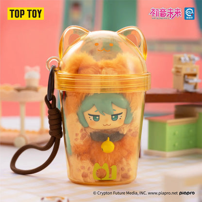 TOPTOY Hatsune Miku Milk Tea Cup Series Vinyl Plush Blind Box
