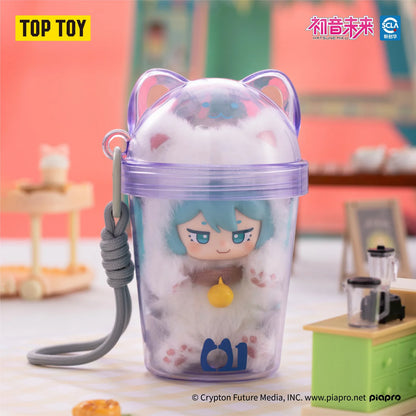 TOPTOY Hatsune Miku Milk Tea Cup Series Vinyl Plush Blind Box