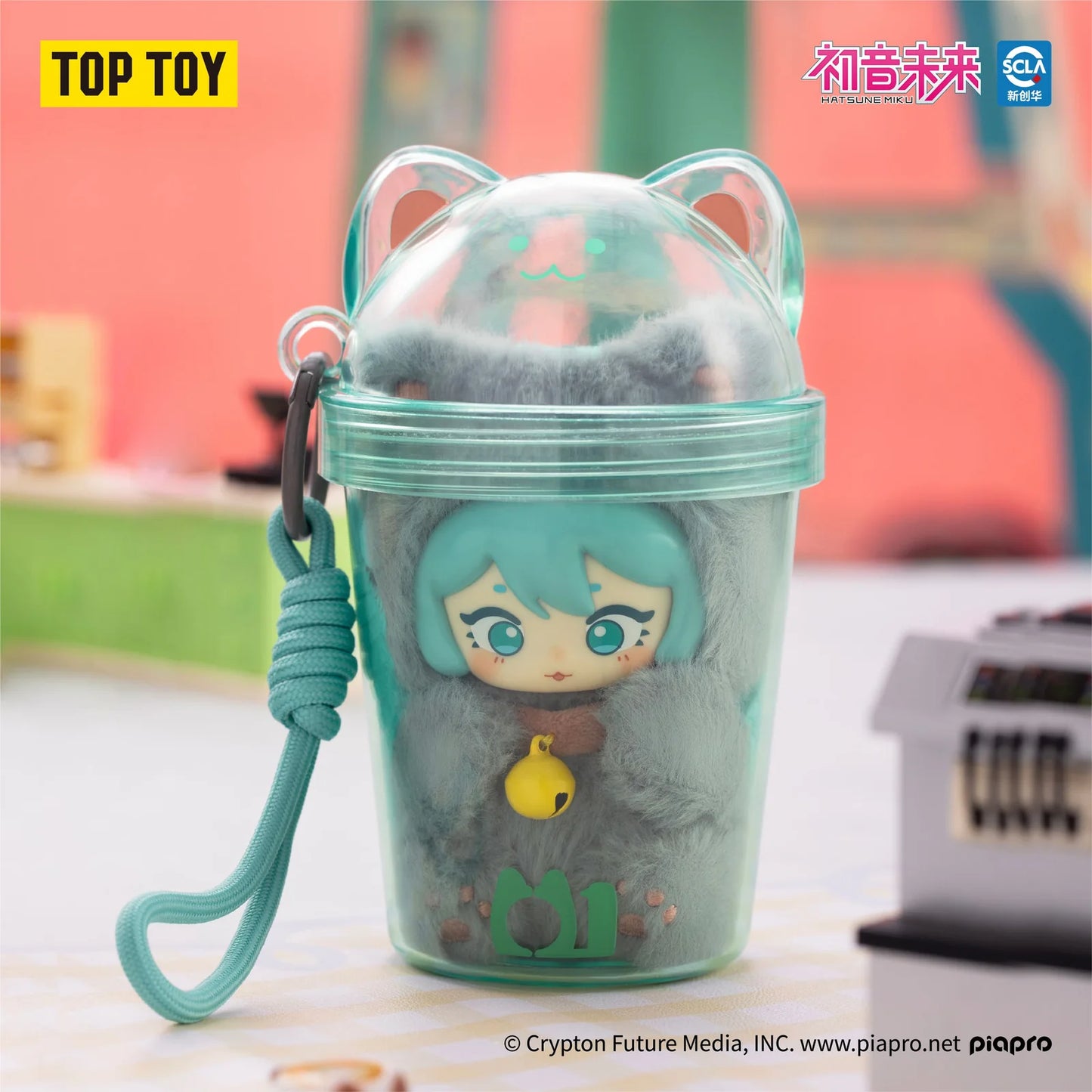 TOPTOY Hatsune Miku Milk Tea Cup Series Vinyl Plush Blind Box