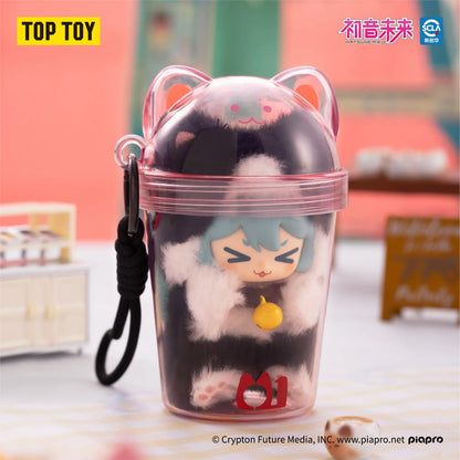 TOPTOY Hatsune Miku Milk Tea Cup Series Vinyl Plush Blind Box