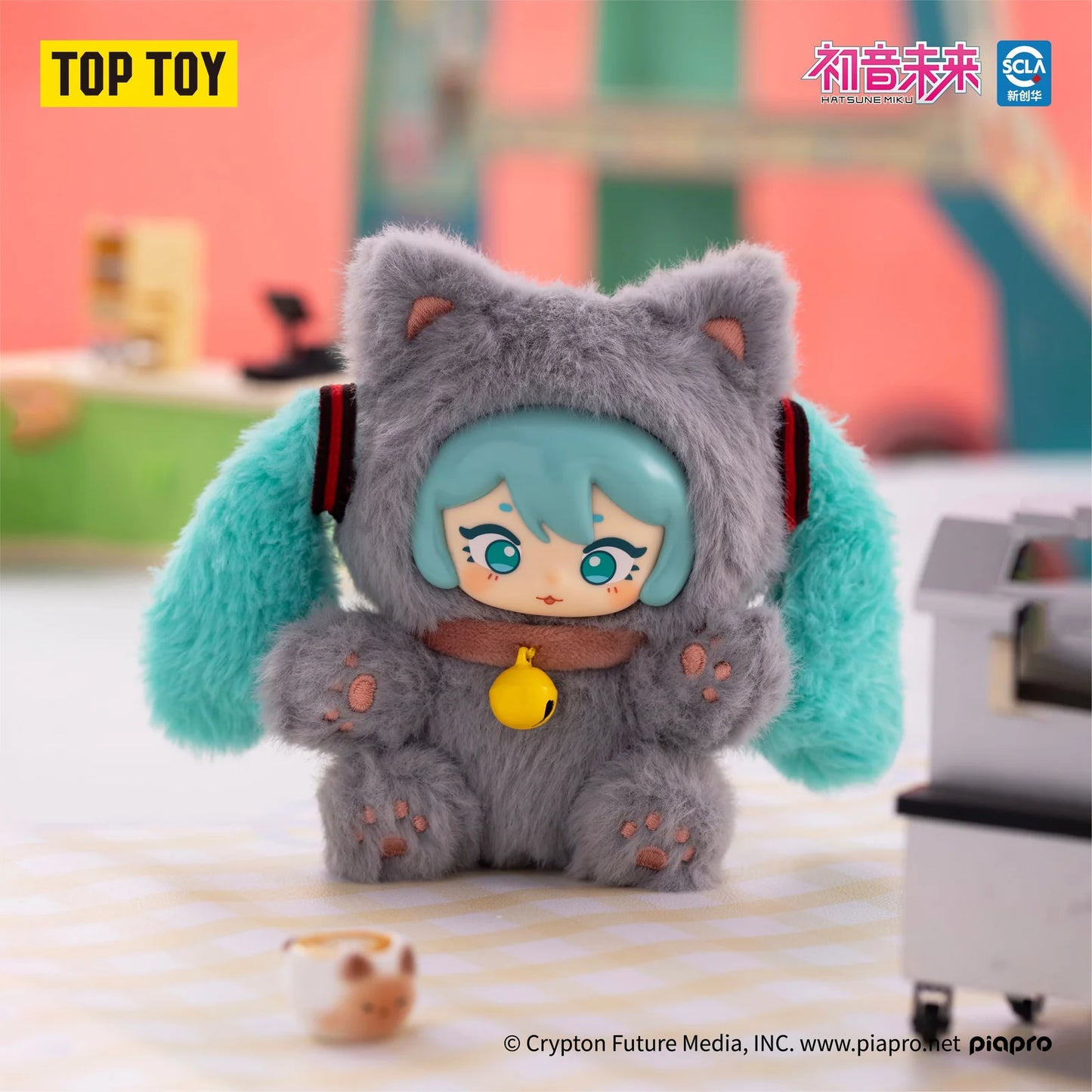 TOPTOY Hatsune Miku Milk Tea Cup Series Vinyl Plush Blind Box