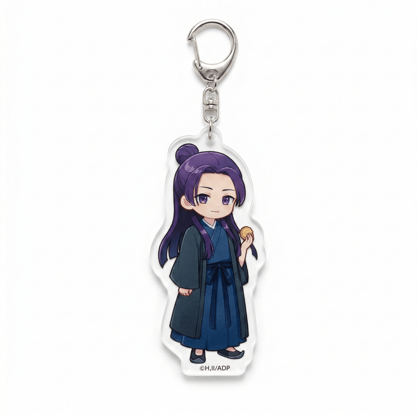 [Apothecary Diaries] The Pharmacist's Monologue Pop Up Store Keychain - Jinshi with Mooncake - Otaku Collectives
