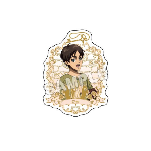 [Attack on Titan] 10 Years Journey / Original die - cut sticker Eren (Past) - Otaku Collectives