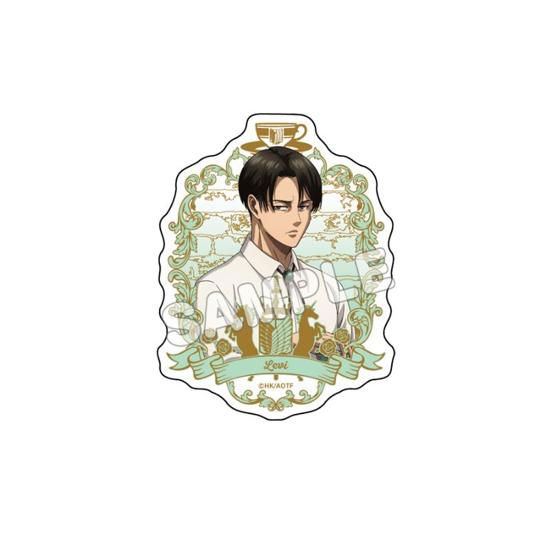 [Attack on Titan] 10 Years Journey / Original die - cut sticker Levi - Otaku Collectives