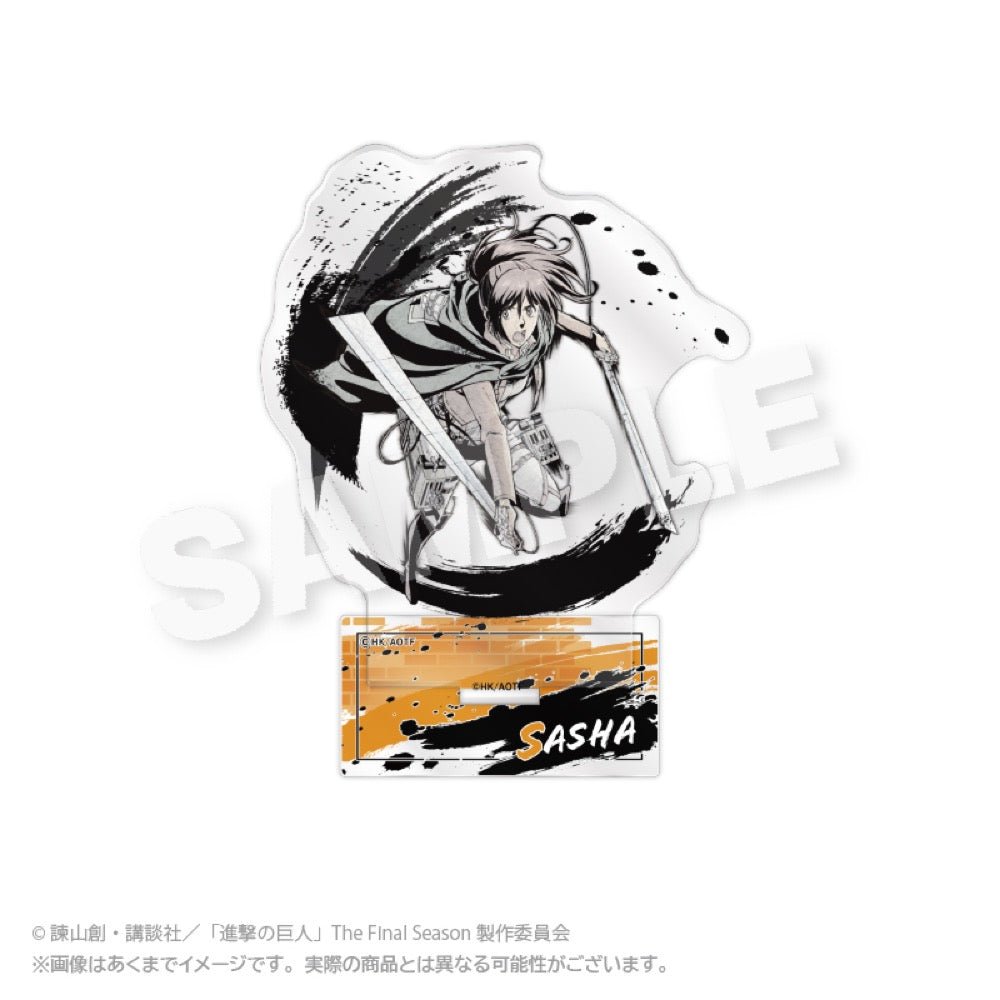 [Attack on Titan] Attack on Titan Ink Painting Acrylic Stand Sasha - Otaku Collectives