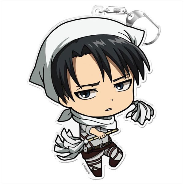 [Attack on Titan] Big Acrylic Keychain Vol. 2 - Levi Ackerman (Version B) - Otaku Collectives