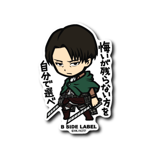 [Attack on Titan] Levi: "Choose the path you will have no regrets about." - Otaku Collectives