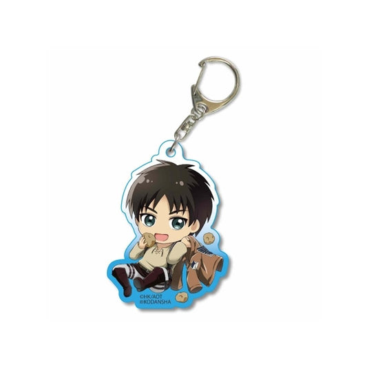 [Attack on Titan Season] Pukasshu Acrylic Keychain - Eren Jaeger Potato - Otaku Collectives