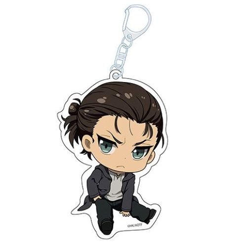 [Attack on Titan] The Final Season Petanko Acrylic Key Ring Vol.1 - Eren Jaeger - Otaku Collectives