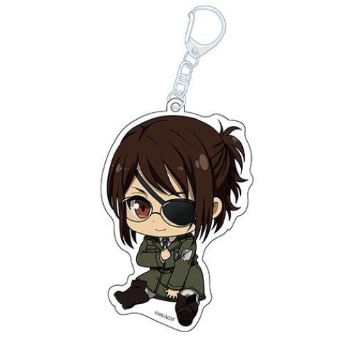 [Attack on Titan] The Final Season Petanko Acrylic Key Ring Vol.1 - Hange Zoe - Otaku Collectives