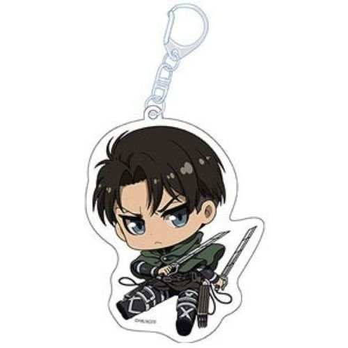 [Attack on Titan] The Final Season Petanko Acrylic Key Ring Vol.2 - Levi Ackerman - Otaku Collectives