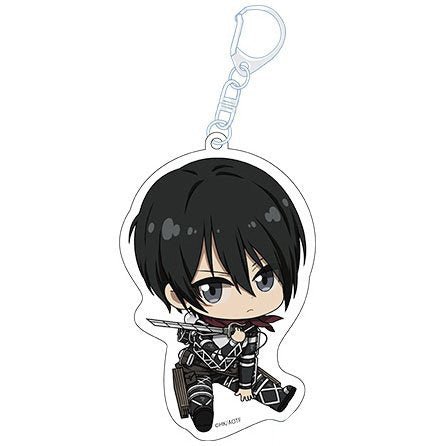 [Attack on Titan] The Final Season Petanko Acrylic Key Ring Vol.2 - Mikasa Ackerman - Otaku Collectives