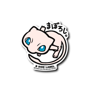 B - SIDE LABEL Pokémon Mew Graphic Vinyl Sticker - Otaku Collectives