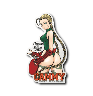 B-Side Label Sticker- Cammy (A) - Otaku Collectives
