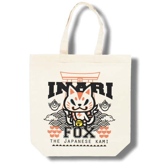 [B - Side] Oinari Tori Gate Tote - Otaku Collectives