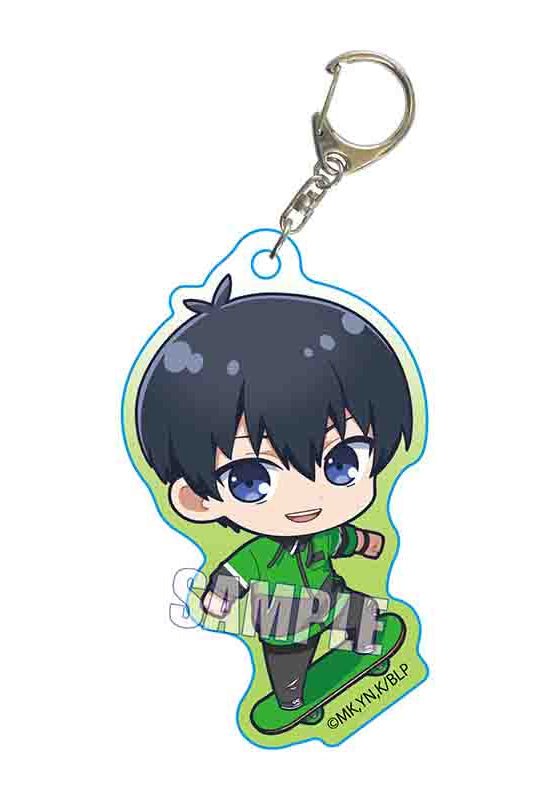 [Blue Lock] Acrylic Key Ring Skater Ver. - Yoichi Isagi - Otaku Collectives