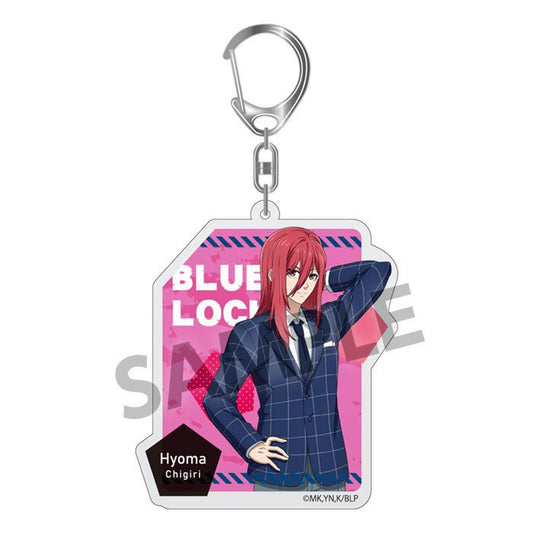 [Blue Lock] Acrylic Key Ring Suits Version Hyoma Chigiri - Otaku Collectives