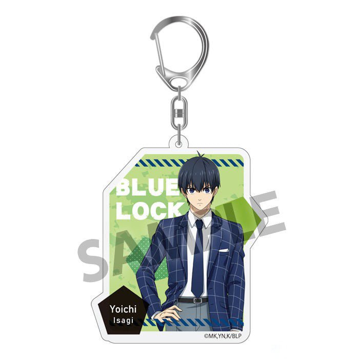 [Blue Lock] Acrylic Key Ring Suits Version Yoichi Isagi - Otaku Collectives