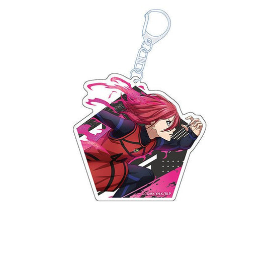 [Blue Lock] Action Acrylic Keychain - Hyoma Chigiri - Otaku Collectives