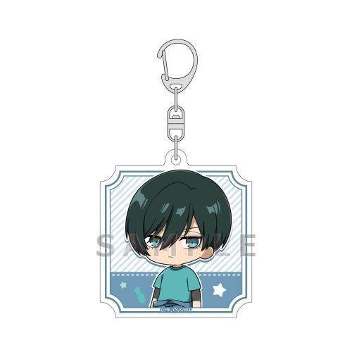 [Blue Lock] American Style Acrylic Keychain - Rin Itoshi - Otaku Collectives