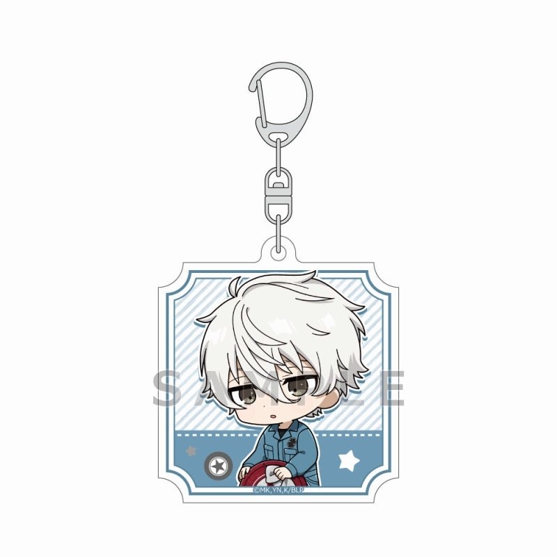 [Blue Lock] American Style Acrylic Keychain - Seishiro Nagi - Otaku Collectives