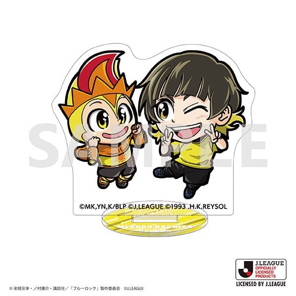 [Blue Lock] J League Mini Acrylic Stand - Meguru Bachira & Kashiwa Reysol - Otaku Collectives