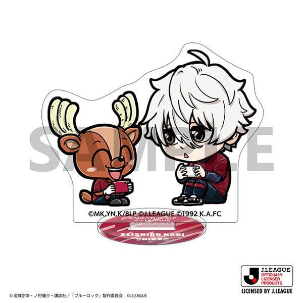 [Blue Lock] J League Mini Acrylic Stand - Seishiro Nagi & Shikao - Otaku Collectives