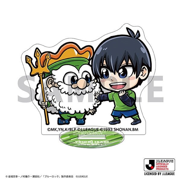 [Blue Lock] J League Mini Acrylic Stand - Yoichi Isagi & King Bell I - Otaku Collectives