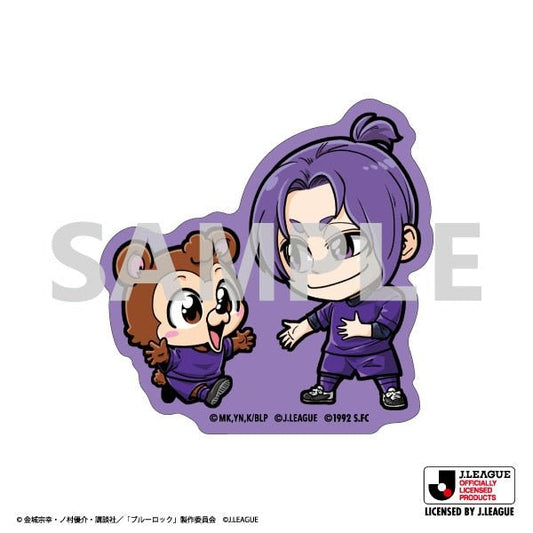 [Blue Lock] JJ League Sticker - Reo Mikage & Sanfrecce Hiroshima - Otaku Collectives