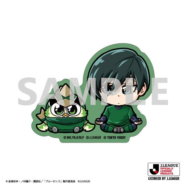 JJ League Sticker - Rin Itoshi & Tokyo Verdy Blue Lock – Otaku Collectives